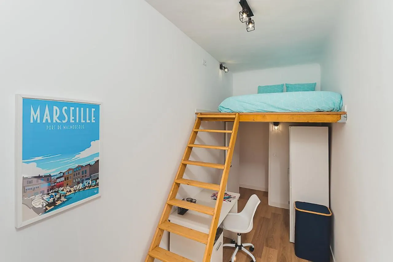 Magnifique T5 - Gare St Charles - 4 A 10 Personnes Apartment Marseille