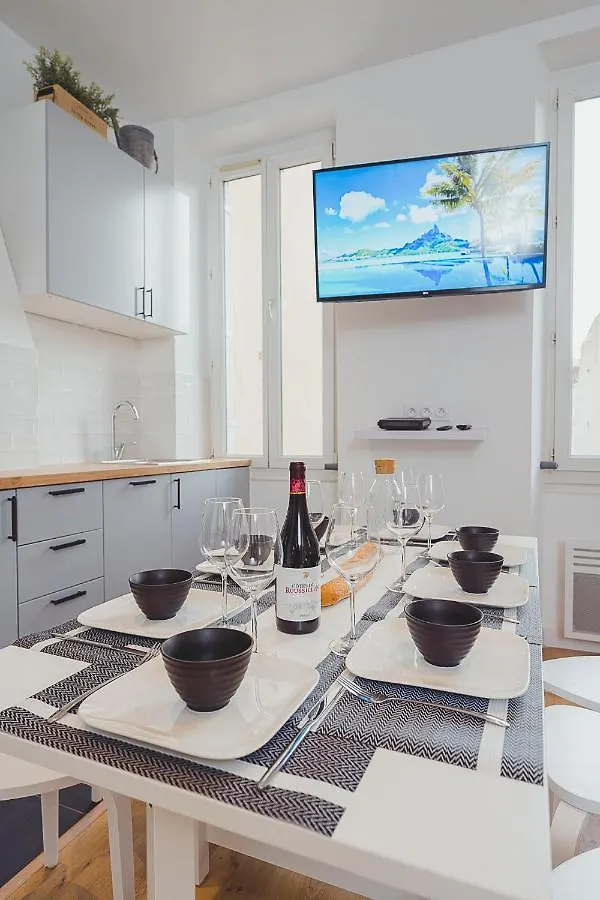 Magnifique T5 - Gare St Charles - 4 A 10 Personnes Apartment Marseille